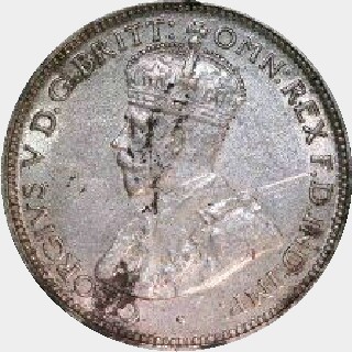 1925 Proof Sixpence obverse