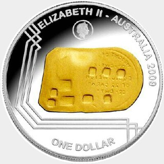 2009 Proof One Dollar obverse