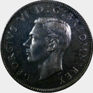 1937 Proof One Shilling obverse