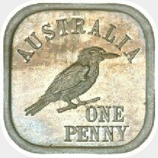 1920 Type 7 One Penny reverse