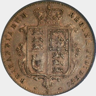 1882-M  Half Sovereign reverse