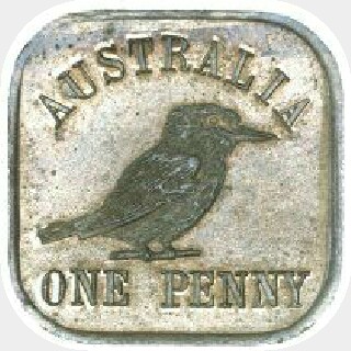 1921 Type 11 One Penny reverse