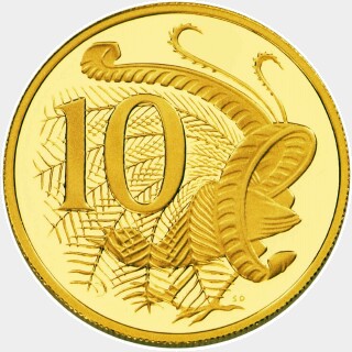 2012 Proof Ten Cent reverse