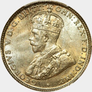1912  One Shilling obverse