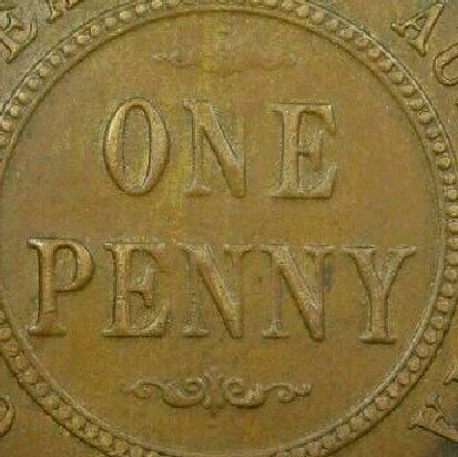 Double dots on a 1919 Double Dot Penny.