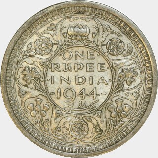 1944-L  One Rupee reverse