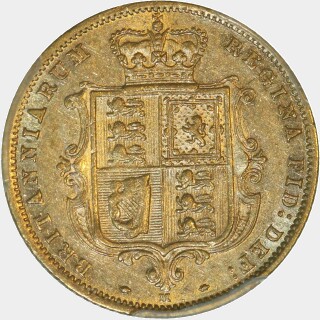 1873-M  Half Sovereign reverse