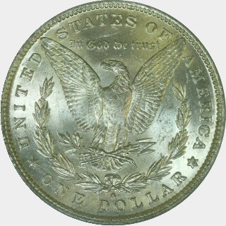 1883-O  One Dollar reverse