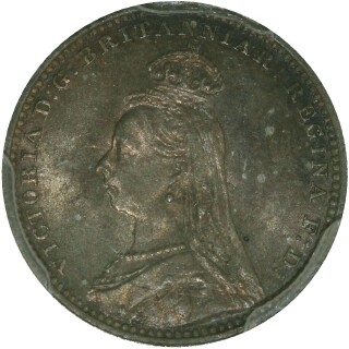1888 Prooflike Two Pence obverse