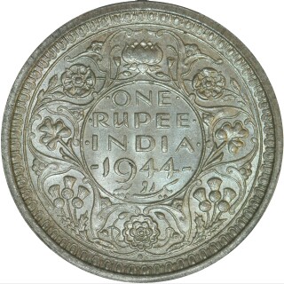1944(b) With Dot One Rupee reverse