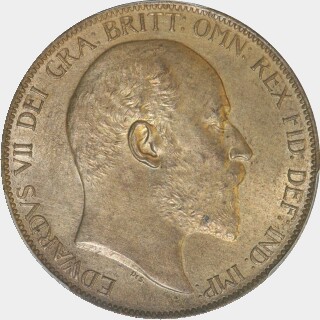 1902  One Penny obverse