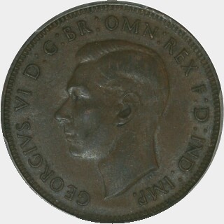 1939  Half Penny obverse