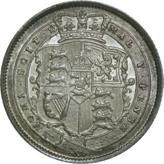 1817  One Shilling reverse