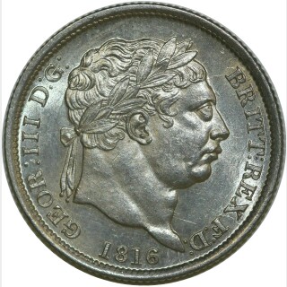 1816  One Shilling obverse