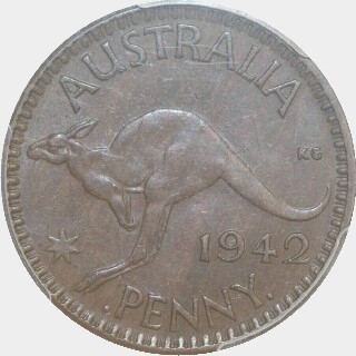 1942-I Sans I One Penny reverse