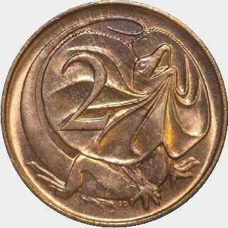 1966 Sharp Claws Two Cent reverse