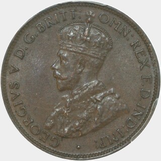 1930  Half Penny obverse