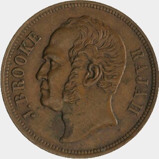1863 Bronzed Proof One Cent obverse