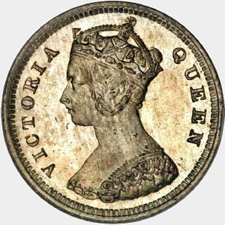 1862 Type 4 Ten Cent obverse