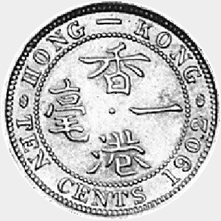 1904  Ten Cent reverse