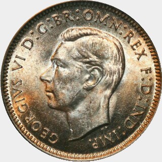 1939  One Shilling obverse