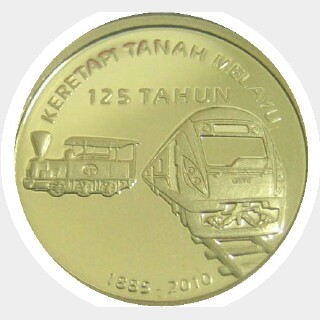 2010 Proof One Hundred Ringgit obverse