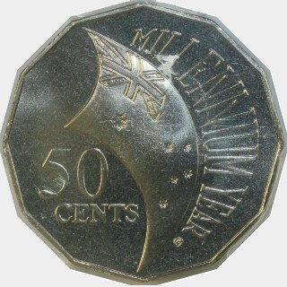 2000  Fifty Cent reverse