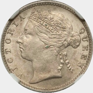 1871  Ten Cent obverse