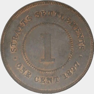 1872-H Proof One Cent reverse