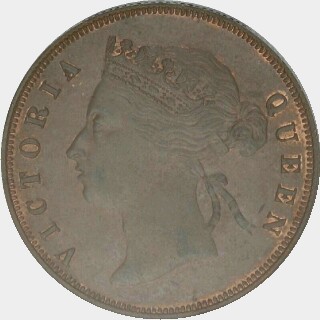 1872-H Proof One Cent obverse