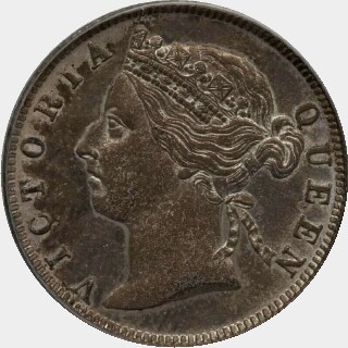 1871  Twenty Cent obverse