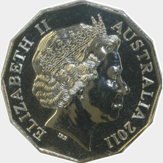 2011  Fifty Cent obverse