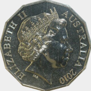 2010  Fifty Cent obverse
