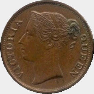 1862 Proof Half Cent obverse
