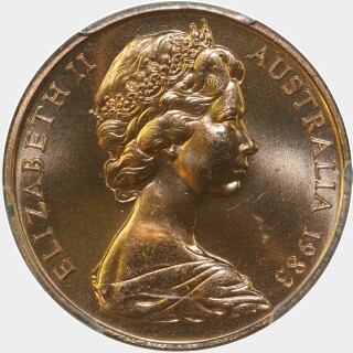 1983  Two Cent obverse