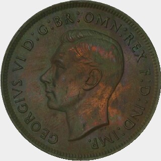 1943(p) Dot after Y Proof One Penny obverse