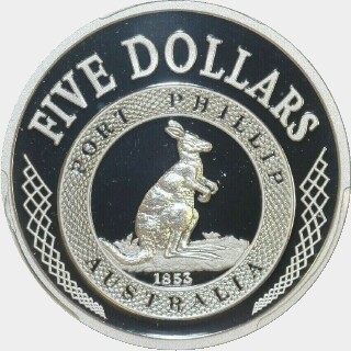 2003 Proof Five Dollar reverse
