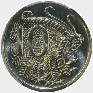 1992  Ten Cent reverse