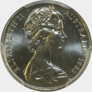 1983  Ten Cent obverse