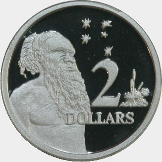 2004 Silver Proof Two Dollar reverse