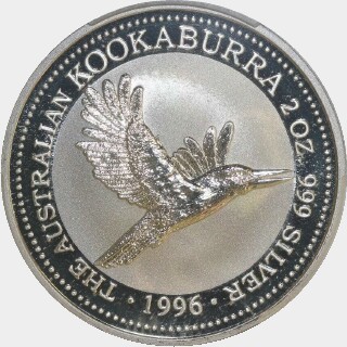 1996-P Silver Two Dollar reverse