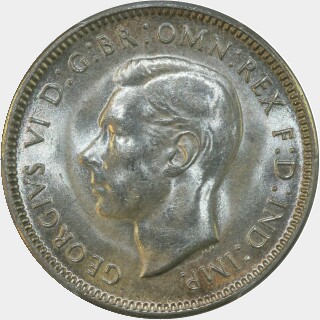 1944-S  One Shilling obverse