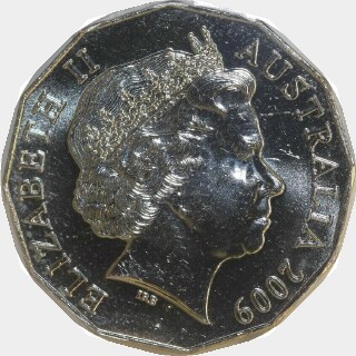 2009  Fifty Cent obverse