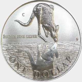 1997-C  One Dollar reverse