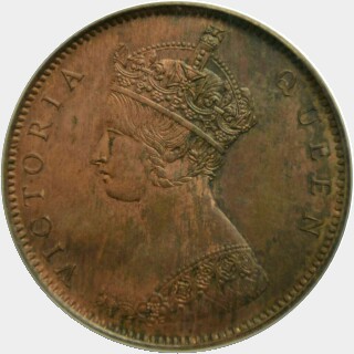 1863 With Dot One Cent obverse