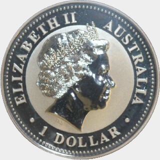 1999-P Silver One Dollar obverse