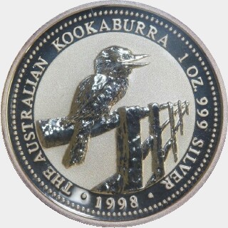 1998-P Silver Austria Privy One Dollar reverse