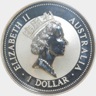 1998-P Silver Austria Privy One Dollar obverse