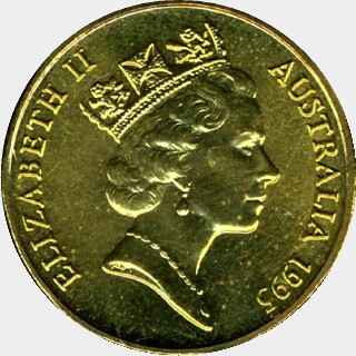 1995-B  One Dollar obverse