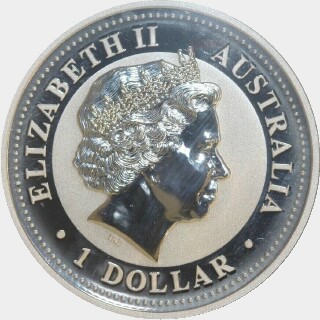 2008-P Silver One Dollar obverse